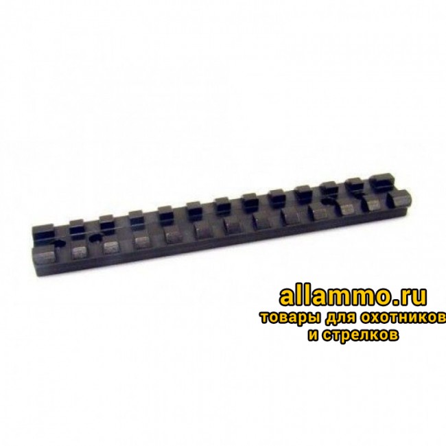 010-38 Планка Rusan Picatinny на Mauser K98/Zastava M48 c болтами,с отверстиями BН=7мм