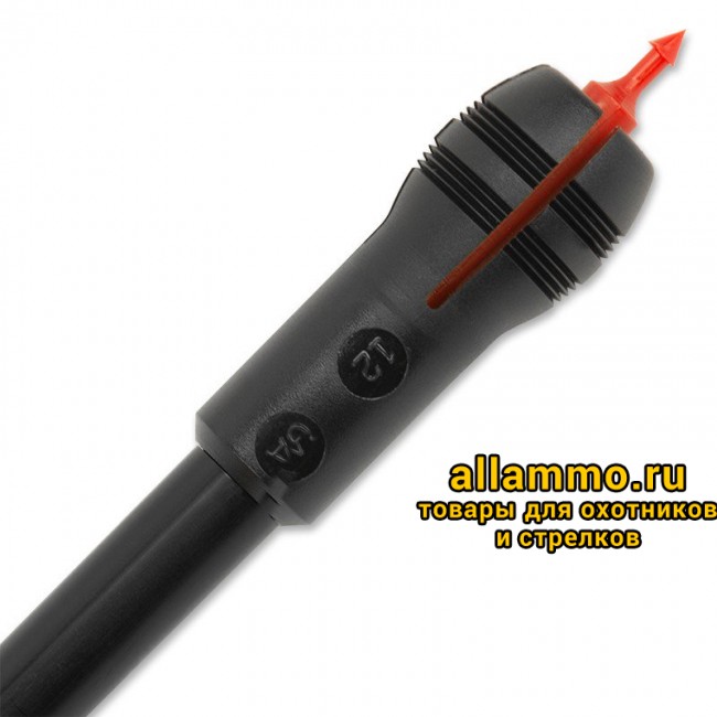 f3f4c2ff3f080a4c7cd7d2a0a7c1be7a.jpg Шомпол Bore Tech односекционный для гладкоствольного оружия, к. .410-10, диаметр 9,98 мм, черный