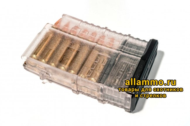 Магазин Pufgun на Вепрь-308 7,62х51 15 патронов прозрачный (MAG VP308 25-15/TR)