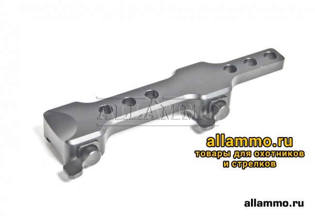 50572-0000 (5750-0000) Быстросъемное основание MAK Milmount на Picatinny/Weaver S=167мм E=85мм BН=10мм