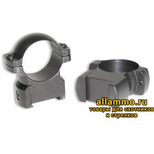 Крепление Leupold (кольца 25,4мм) для CZ-550 на базу ласточкин хвост 19мм 54350
