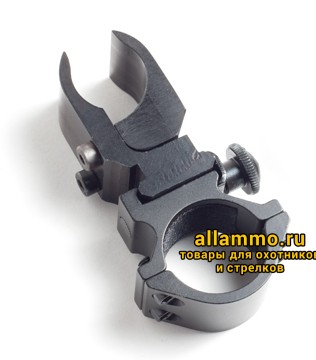 Кольцо с двумя винтами на планку Weaver/Picatinny для фонаря (GM-10)