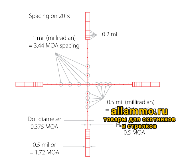 71513.5000.png Оптический прицел Hawke Sidewinder 30 SF 6-24x56
