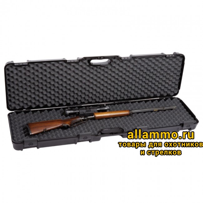 bb1d71671f6a92b6d09d29468149cb40.jpg (1640C-ISY-COM) Кейс Negrini для карабина, пластик марки ABS, наполнитель поролон, черный, внутр. размер 117,5x29x12см