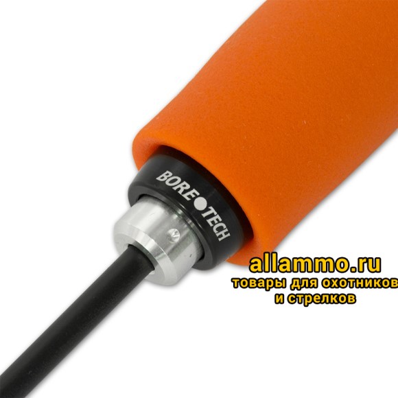 6ae4ab674ada3923d2947dde6ac35e8d.jpeg Шомпол Bore Tech Proof-Positive кал. .22 (6.5мм) стержень 4,9 мм в оплетке с подшипником, резьба мама 8/32, 111см (BSTX-2244-RF)