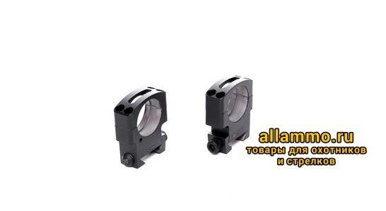 Кольца ВОМЗ 30мм на Weaver/Picatinny низкие (алюминий)