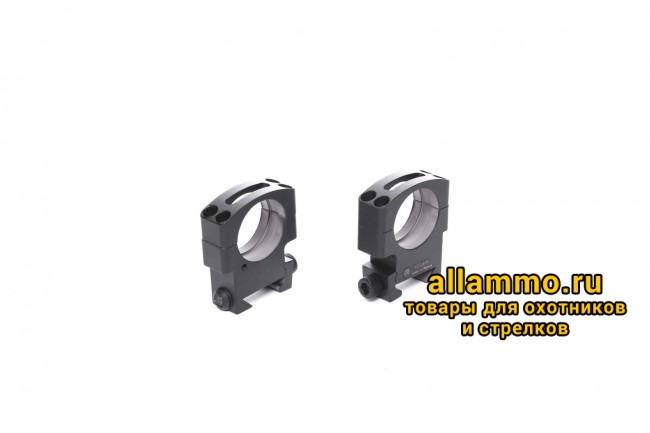 Кольца ВОМЗ 30мм на Weaver/Picatinny низкие (алюминий)