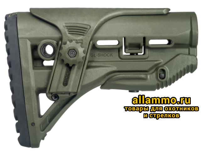 f2e2ef7eb36e50b7159545b8cf3ba3c1-800x600.png Задник FAB Defense GL-SHOCK CP с амортизатором и упором щеки