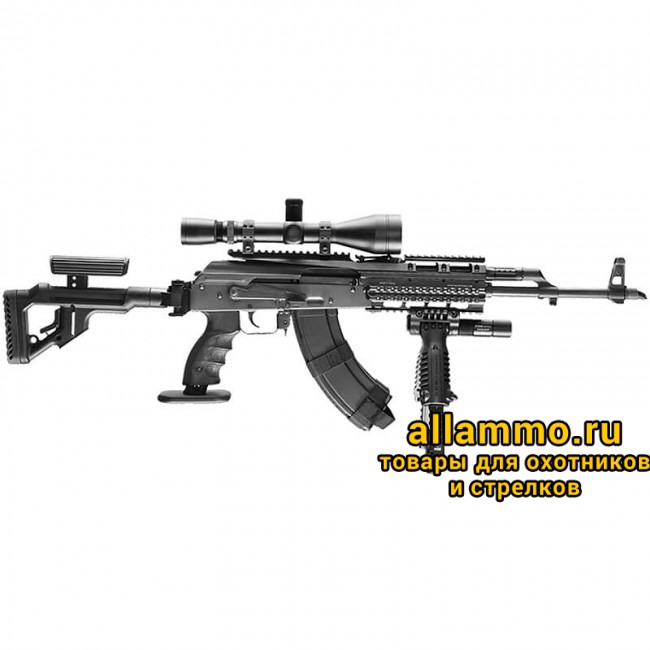 Алюминиевый квадрейл FAB Defense VFR AK для АК и Сайга