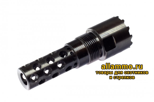 IMG_8324 Реактивный ДТК BRT Dual Brake T24 для АК-74/Сайга-МК, кал. 223/5,45 (наружная и внутренняя резьба 24х1,5R)