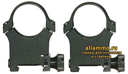 13354 138-80800 Быстросъемные кольца Apel EAW 26мм на Weaver BH=20мм