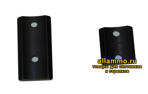 25050_2 10-00-013 Раздельные базы Weawer/Picatinni для установки на ствольную коробку Remington 7400-7500-7600(Германия)