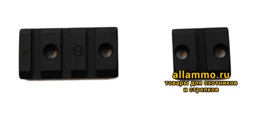 25050 10-00-013 Раздельные базы Weawer/Picatinni для установки на ствольную коробку Remington 7400-7500-7600(Германия)