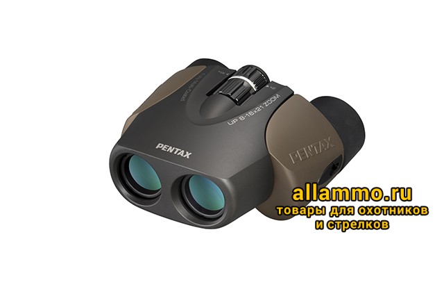 Бинокль Pentax UP 8-16x21 (коричневый)