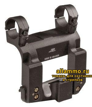 Боковой быстросъемный кронштейн с кольцами 26мм Вилейка на Тигр/СВД/(СКС с низким приливом)