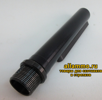 Трубка ПАЛ (mil-spec) Ø29,2 мм, длина 195 мм, сплав Д16Т, 6 позиций, резьба Д30/16'