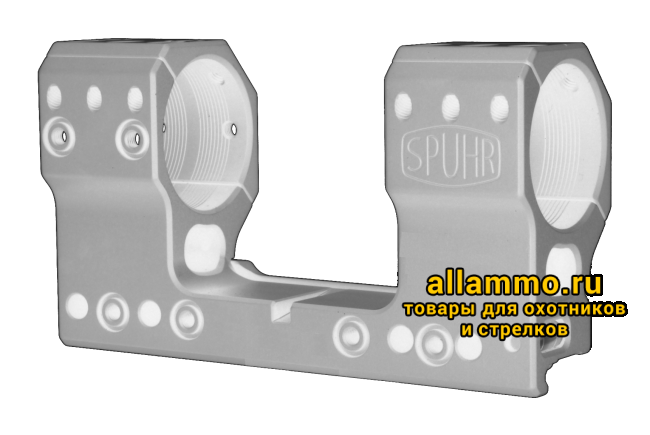 SP-4008 Тактический кронштейн Spuhr кольца 34мм на Picatinny/Weaver L=121мм Н=44мм