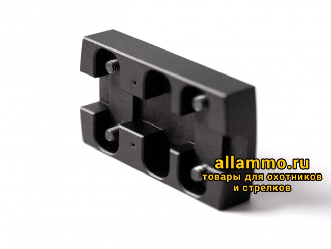 фазан2 Кронштейн JAGT DUCK для коллиматоров Docter Sight на вентилируемую планку до 8мм