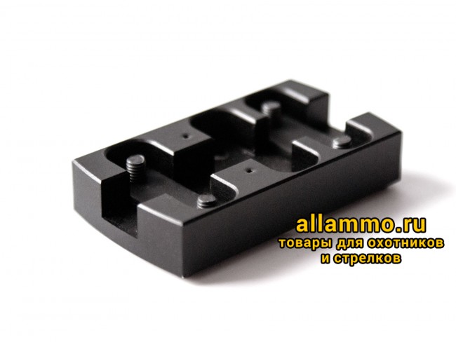 фазан3 Кронштейн JAGT DUCK для коллиматоров Docter Sight на вентилируемую планку до 8мм