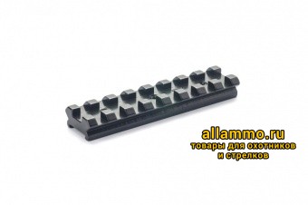 010-02-2 Планка Rusan Weaver на призму 11,5мм для Baikal MP-221 Artemida BH=4мм