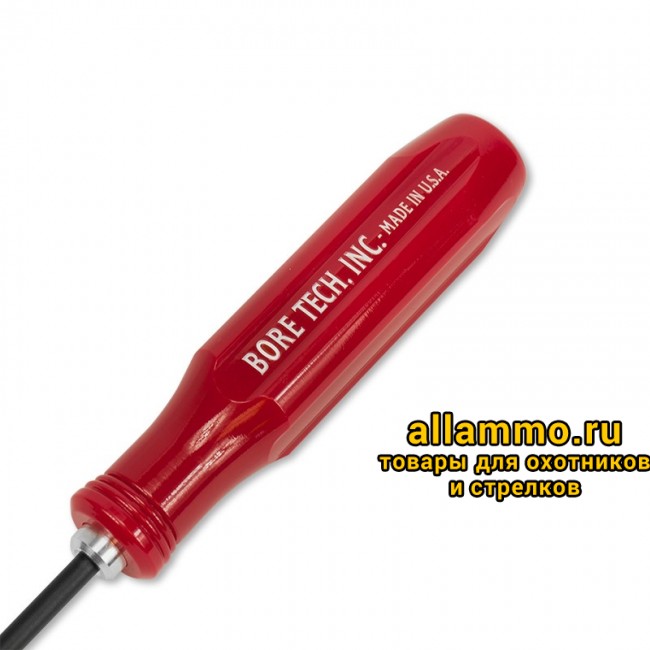129f6d49df25df422f491e6c9975d147.jpeg Шомпол Bore Tech V-STIX к. 6мм-.270 и более, l=101см, d=5,7мм, мама 8/32 (BSVX-6640-00) красный