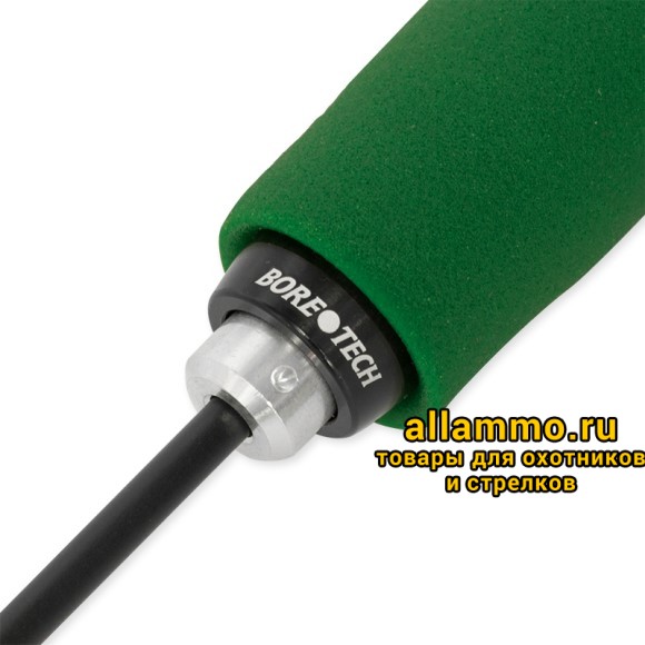 3e5a12873c701afe2d06bb8f0527e78d.jpeg Шомпол Bore Tech Proof-Positive кал. .338 (8,5мм), стержень 7,3 мм в оплетке с подшипником, резьба мама 8/32, 101см (BSTX-3340-00)