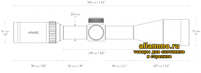 Снимок экрана 2019-04-30 в 16.27.44 Оптический прицел Hawke Vantage 4-16x44 SF