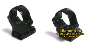 300-00659 Быстросъемные поворотные кольца Apel EAW 26мм с основаниями на Sauer 202 KR=17мм BH=17мм