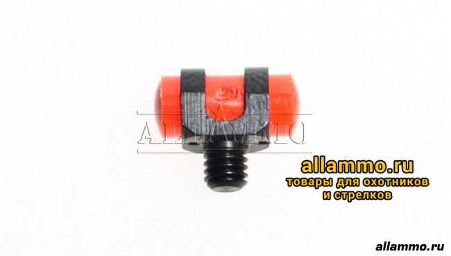 мушка NIMAR светящаяся красная, 3,0 мм