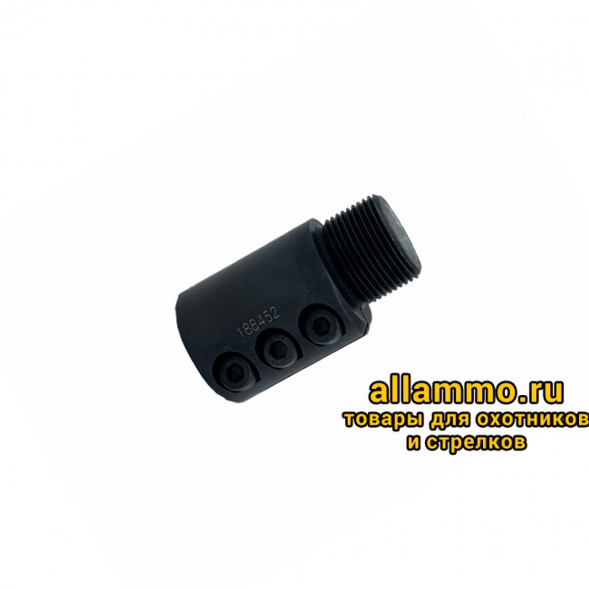 Муфта-прямая--BRT--на-CZ550--(2) Переходник муфта BRT на CZ550 со ствола 15,5-16,1мм на резьбу 24х1,5R