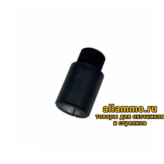 Муфта-прямая--BRT--на-CZ550-(24х1,5,-D-15,5-16,1)1 Переходник муфта BRT на CZ550 со ствола 15,5-16,1мм на резьбу 24х1,5R