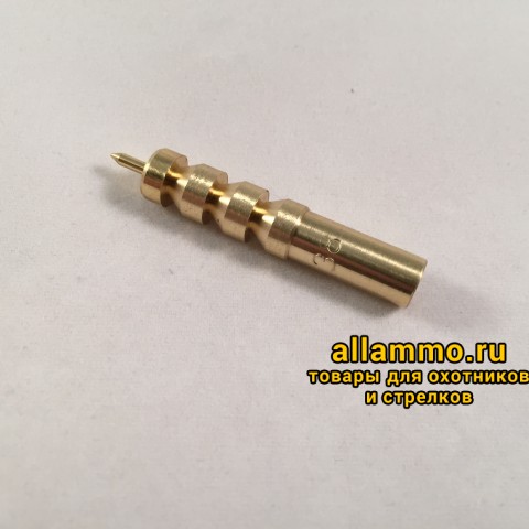 80f7289eff43be678da9a0756fa85e78.jpg Вишер латунный J.DEWEY .38/.357 Cal. (9 мм) резьба мама 12/28 (38J)