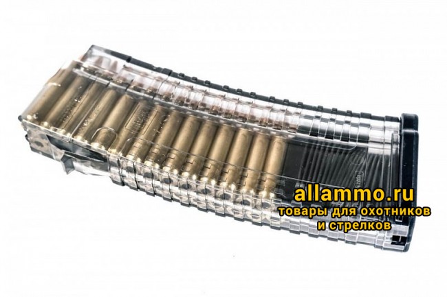 Магазин Pufgun на Сайга МК223 5,56х45 30 патронов, прозрачный