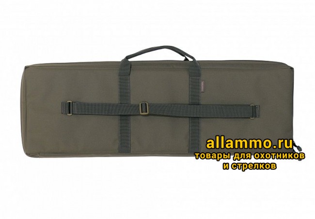 (А-7-1-з) Кейс VEKTOR из капрона олива, пенополиэтилен, крепление "молле" с отделениями под магазины