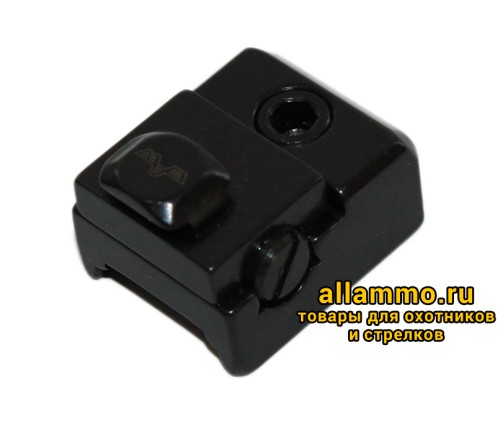 25392_2 2410/0100 Задняя нога поворотного кронштейна Apel EAW под шину Swarovski на BAR/Argo/Merkel SR1/Remington BH=10мм