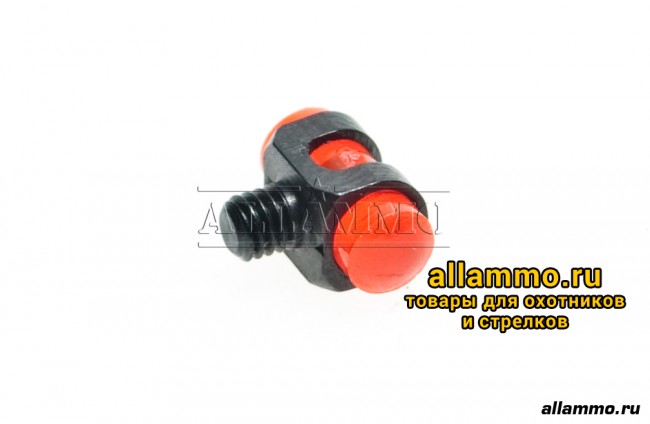 мушка NIMAR светящаяся красная, 3,5 мм