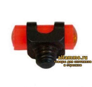 мушка NIMAR светящаяся красная, 3,5 мм