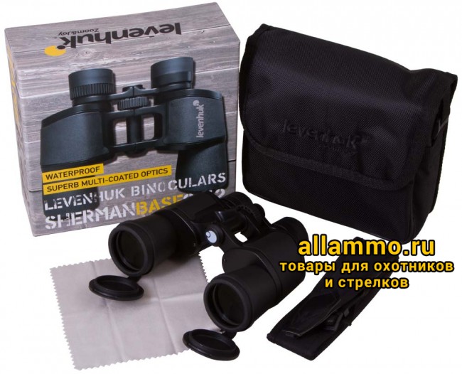 Бинокль Levenhuk Sherman BASE 8x42