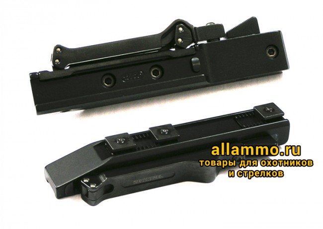 ce0e39c18dd4b82888a2ba3bec67dc94.jpg 46153-1412 Кронштейн RECKNAGEL быстросъемный на планку 12 мм под шину Swarovski