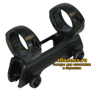 87 Кронштейн Диана 30 (кольца 30мм) на базу ласточкин хвост 8-12мм