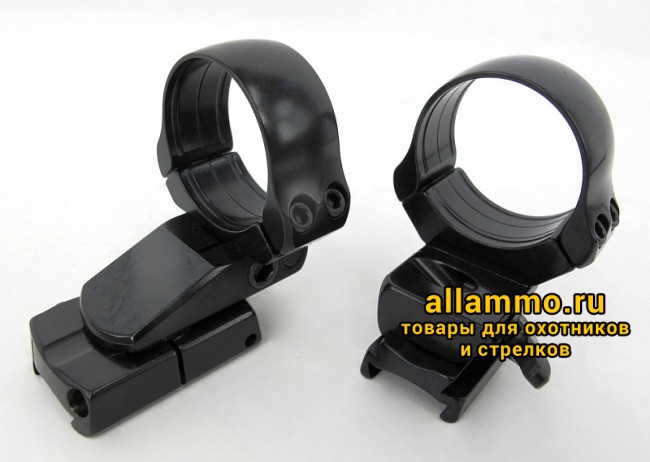 11db8dd0ddb22b9e6ee635e8a0a7c6c6.JPG 500-00195 Быстросъемные поворотные кольца Apel EAW 26мм с основаниями на Sauer 303 KR=26мм BH=18,5мм