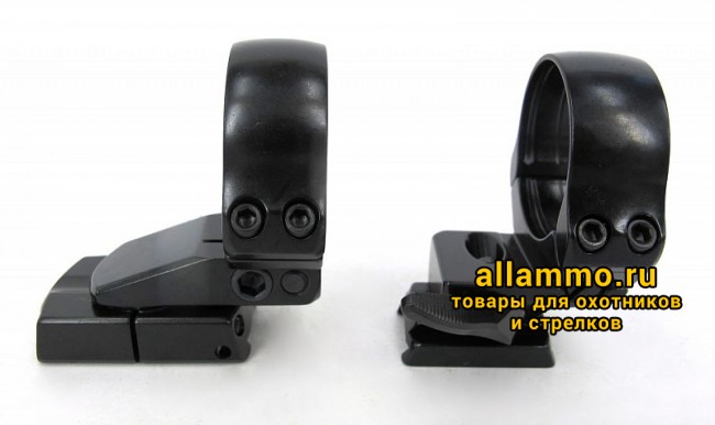 5b2fa41e5ec5a94fb29030bde5b33ca1.JPG 500-00195 Быстросъемные поворотные кольца Apel EAW 26мм с основаниями на Sauer 303 KR=26мм BH=18,5мм