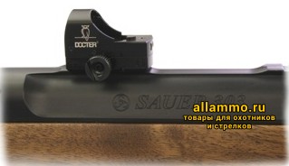 10206-000065 Кронштейн HENNEBERGER для установки прицела DOCTER Sight II+ на оружие SAUER 303 Германия