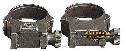 13833_2 167-05047 Быстросъемные кольца Apel EAW 30мм на CZ-550 BH=17мм