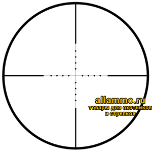 MIL DOT Оптический прицел Hawke Vantage 2-7x32 AO