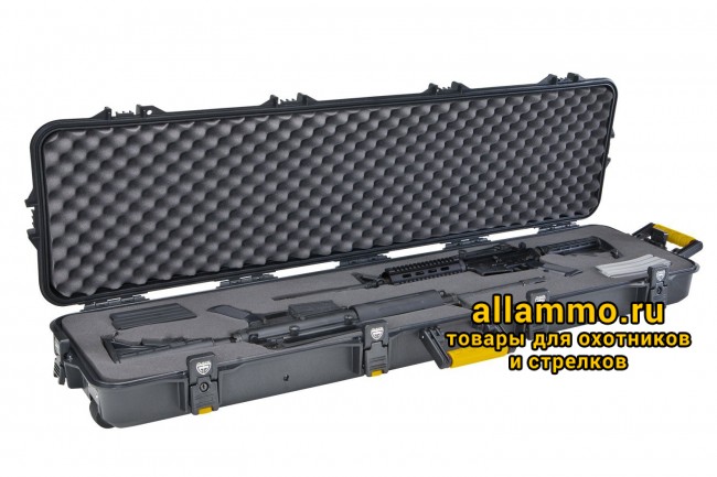 027de98ab376760eafb086a0f51428da.jpg (108191) Кейс Plano на 2 оружия 4 замка/6 запоров, клапан давления, колесики, размер 138x40x15см