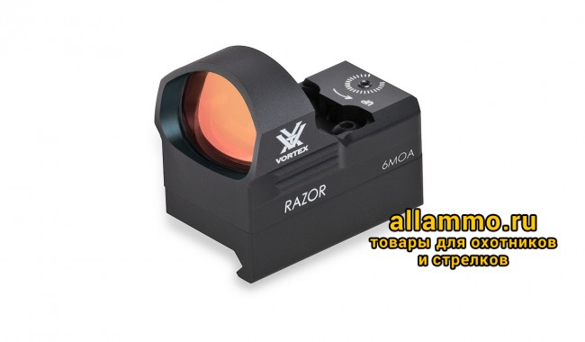rd_rzr_fl_w_2-1 Коллиматорный прицел Vortex Razor Red Dot 6MOA (RZR-2003)