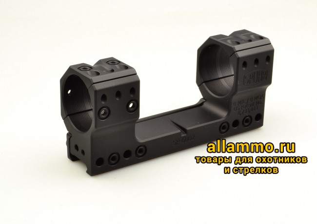 Тактический кронштейн SPUHR D36мм для установки на Picatinny, H38мм, без наклона (SP-6002)