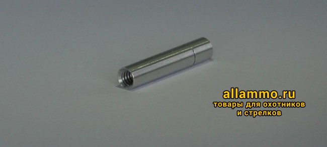 839b56021bd7df19436b07b51f3db7c3.jpg Переходник ЧИСТОGUN - дюраль, мама/мама, резьба дюймовая, 8/36 на 8/32 к шомп. Dewey 22C (аналог переходника SMBA)