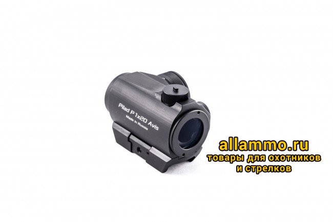 Коллиматорный прицел ВОМЗ Пилад P1х20 AVIS-01 (weaver барашек, барабан яркости)